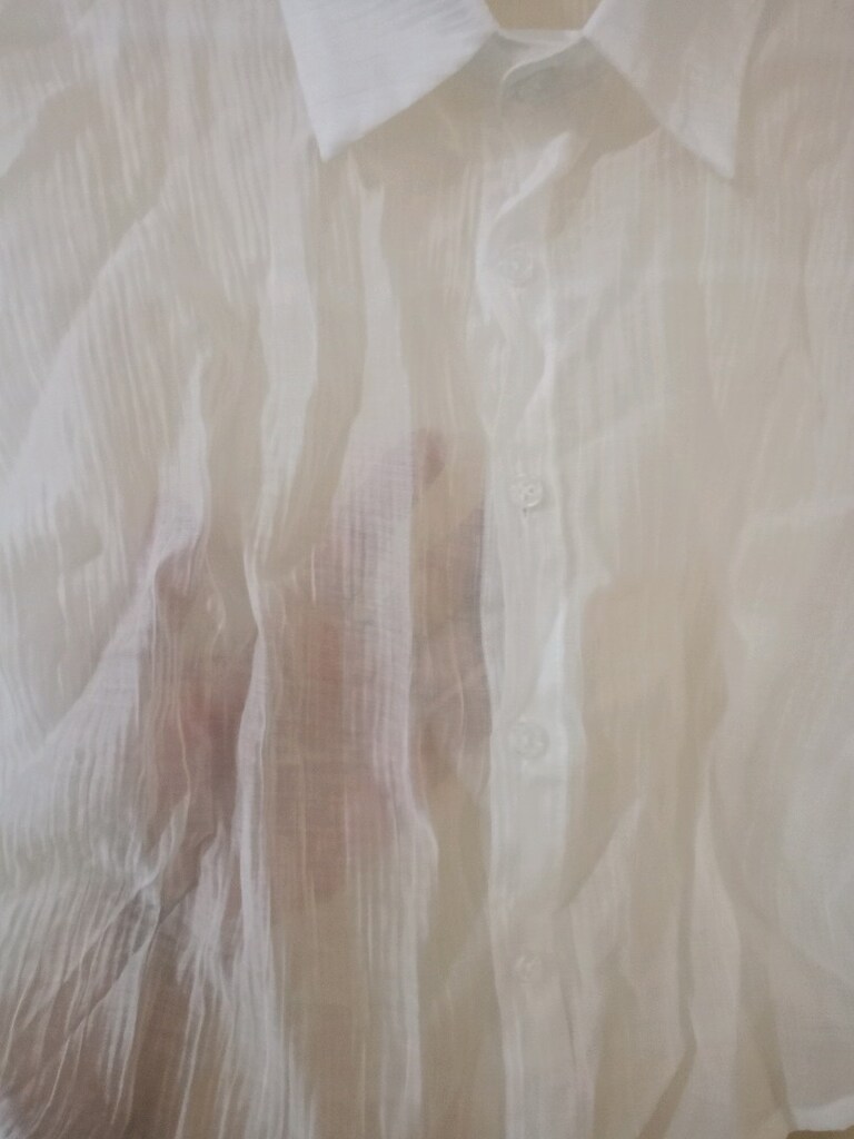 Transparan Beyaz Gömlek - 3