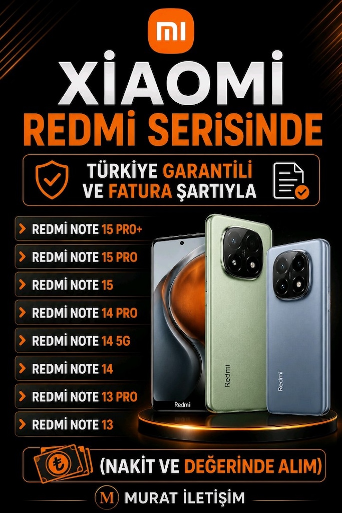 REDMİ SERİSİ CİHAZ ALIM İLANI FOTOĞRAF KAYDIR - 2