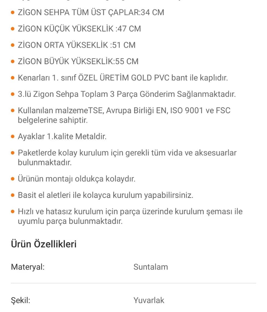 Gold Siyah Mermer Desenli 3 lü Zigon Sehpa - 3