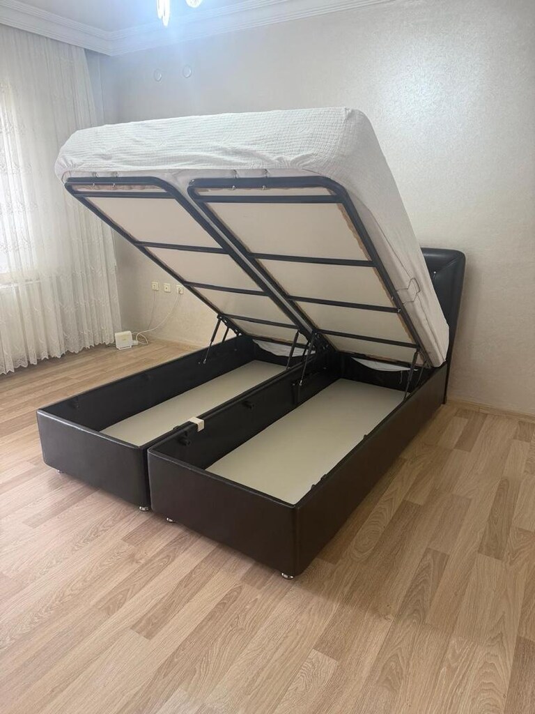 Sıfır Gibi Siyah Baza ve Başlık yatak dahil değil - 6