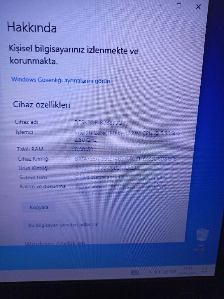 i5 4200m Laptop / Kusurlu - 2