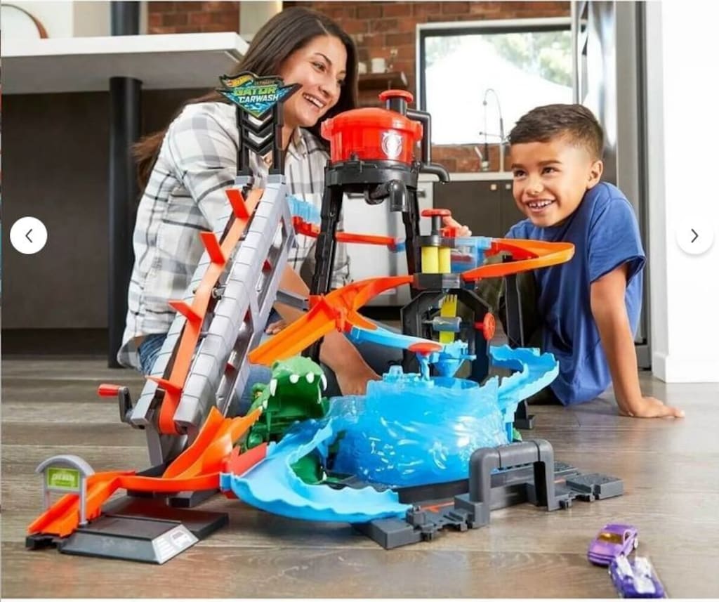 HOT WHEELS Renk Değiştiren Arabalar Timsah Oyun Seti Ftb67 - 5