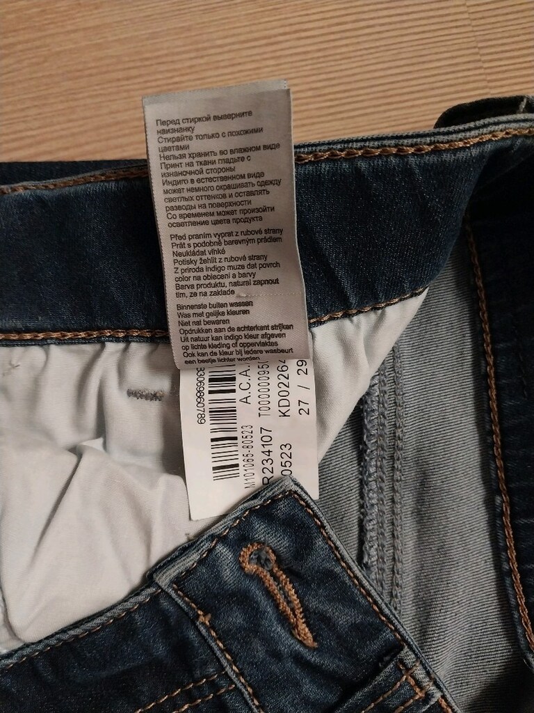 YENİ MAVİ JEANS HIGH RISE SUPER SKINNY WAIST 27-29 BEDEN - 3