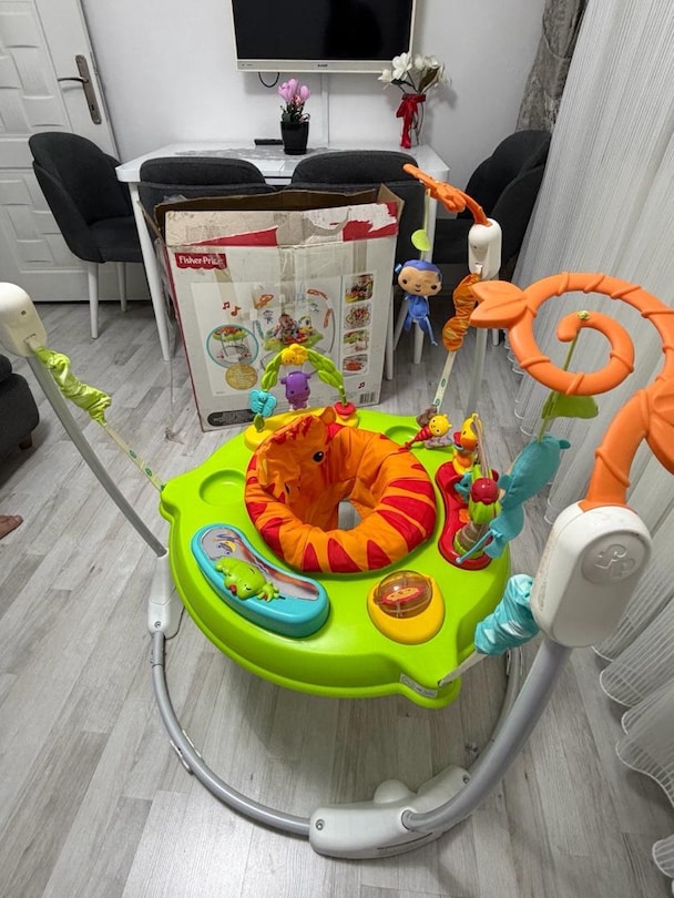 Fisher Price Yağmur Ormanı Jumperoo Hoppala Zıp Zıp