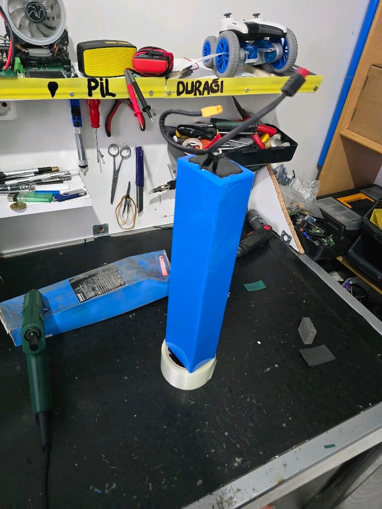 (pil duraği21) scooter bataryasi 48v 10 ah batarya yenileme - 2