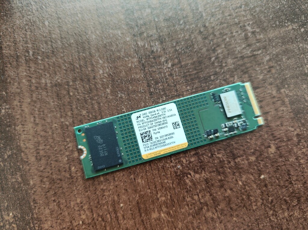 MİCRON GEN 4 X4 256 GB NVME SSD - 2