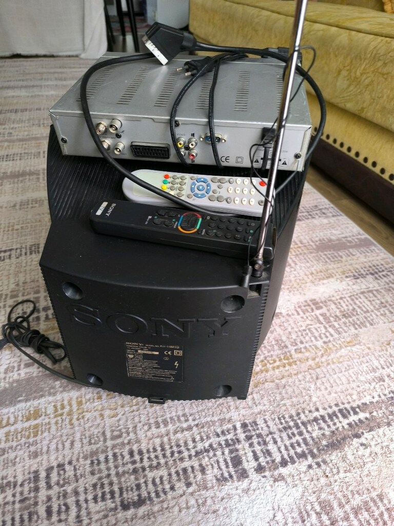 Sony 14 inç 37 ekran renkli nostalji televizyon - 2