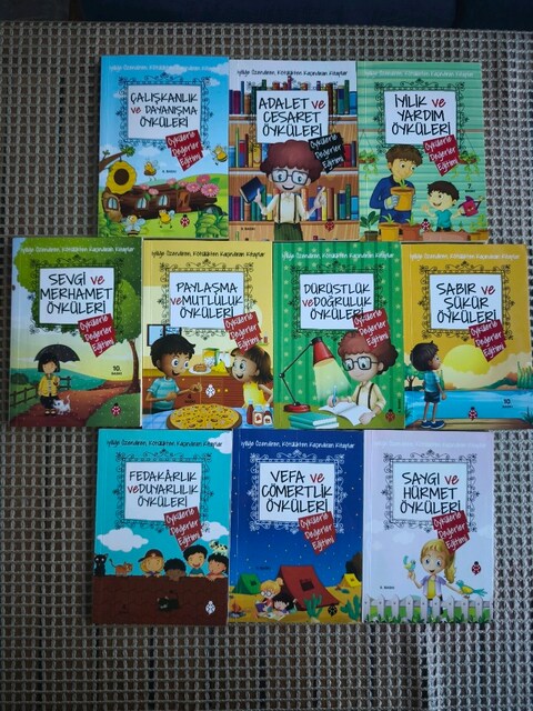 Öykülerle değerler eğitimi kitap seti