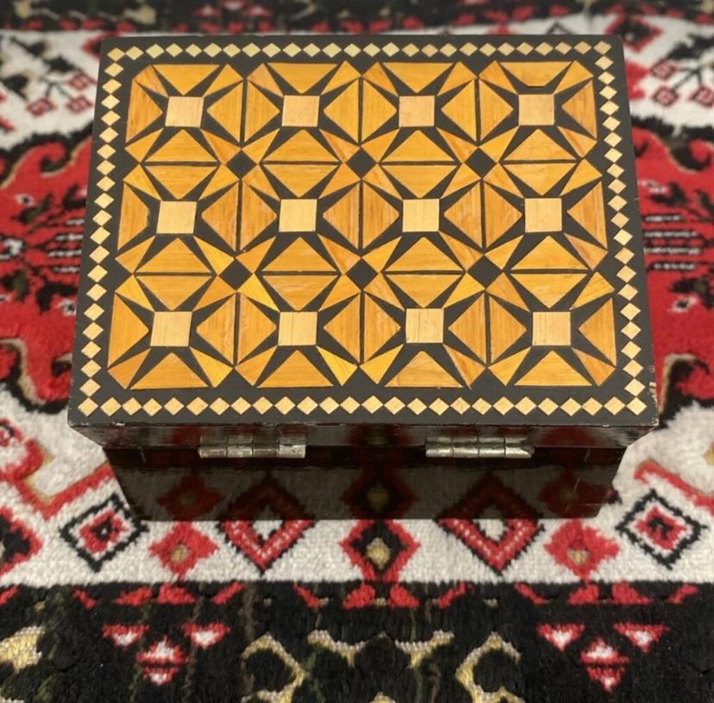 Kakma Ceviz Takı Kutusu - 5