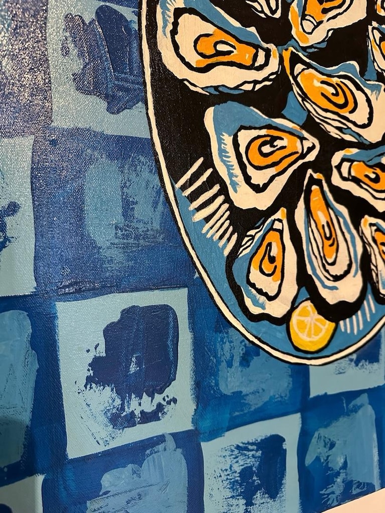 El Boyaması Akrilik Tablo – 60 × 80 cm - 3