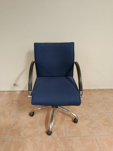 KLAS OFİS ÜSKÜDAR MAVİ KUMAŞ ÇALIŞMA SANDALYESİ