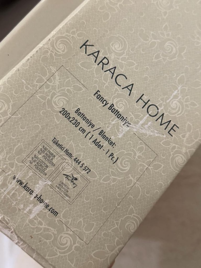 Karaca Home Battaniye Dantelli - 2