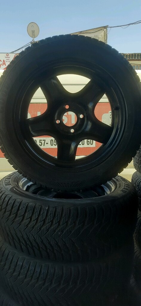 DACIA - RENAULT 16inç Orijinal Jant Lastik Takım (4x100) (205/55 R16) - 4