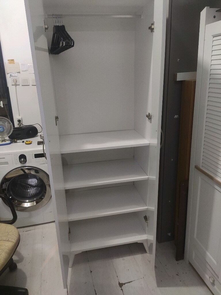Beyaz 2 Kapılı Çok Amaçlı Kiler Dolabı 195cm Temiz 2.el - 2
