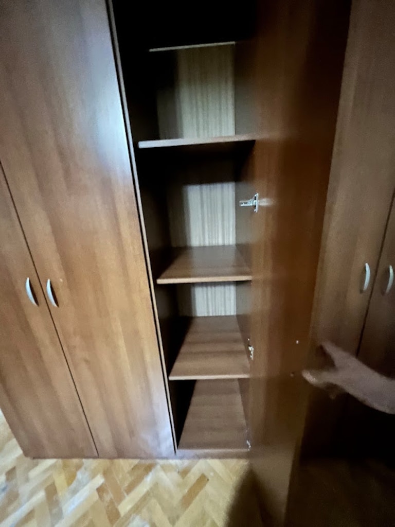 5 KAPILI AYNALI CEVİZ RENK GARDIROP 200 CM - 3