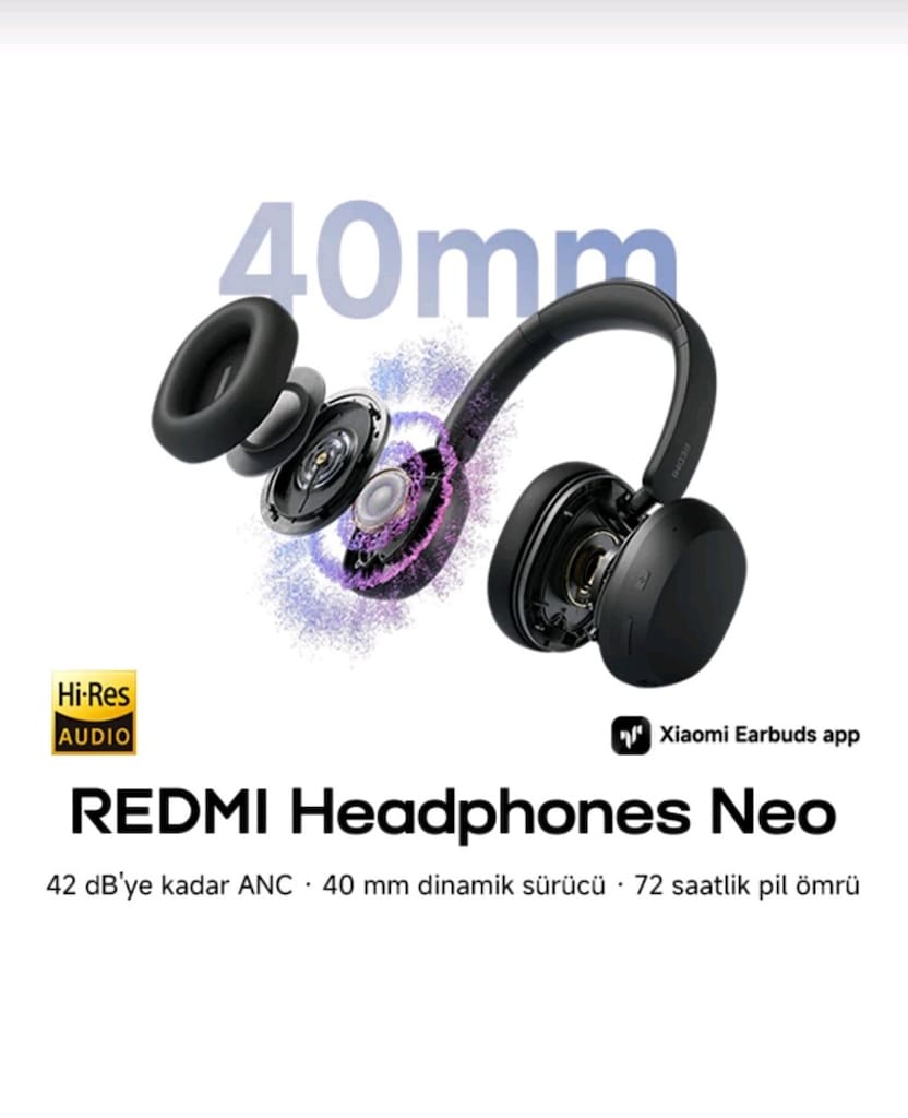 Redmi Headphones Neo Blotooth Kulaklık - 2