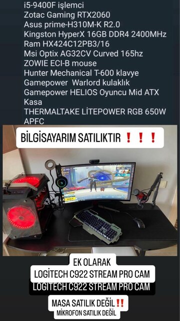 BİLGİSAYARIM SATILIKTIR