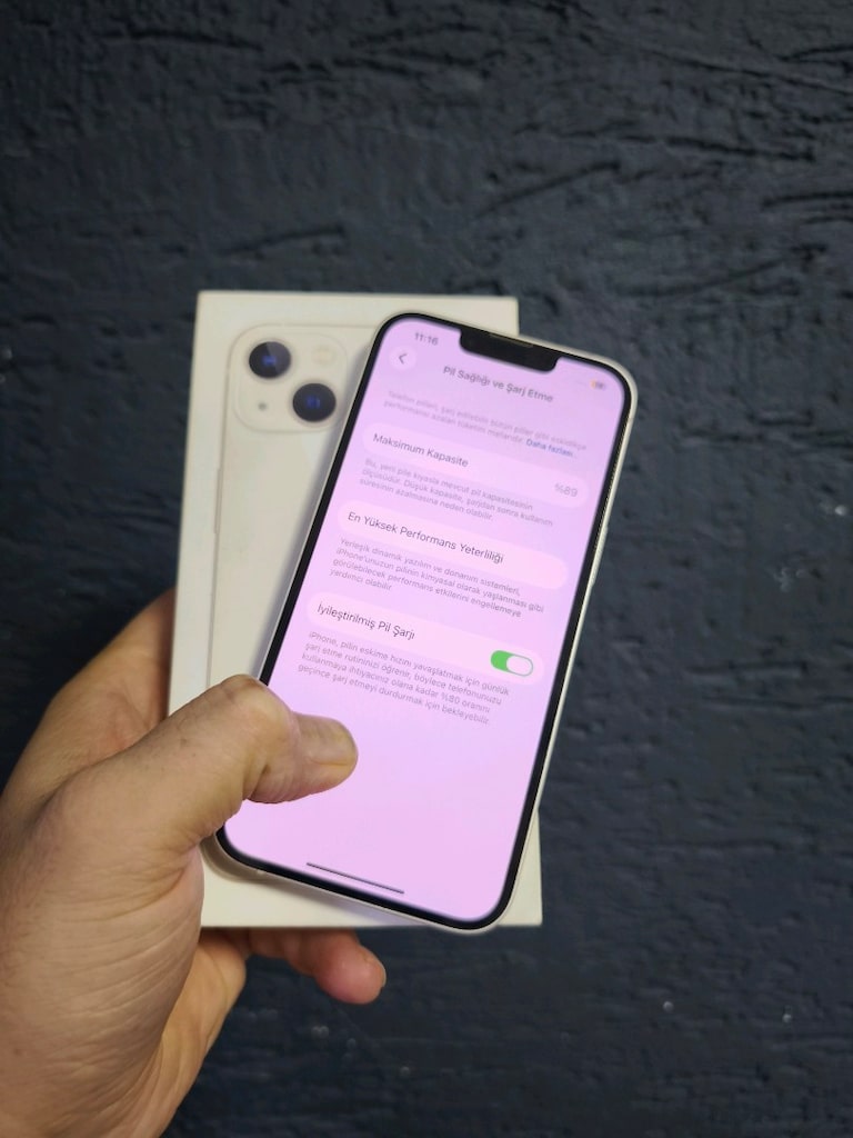 14 AY GARANTİLİ İPHONE 13 128 GB - 3