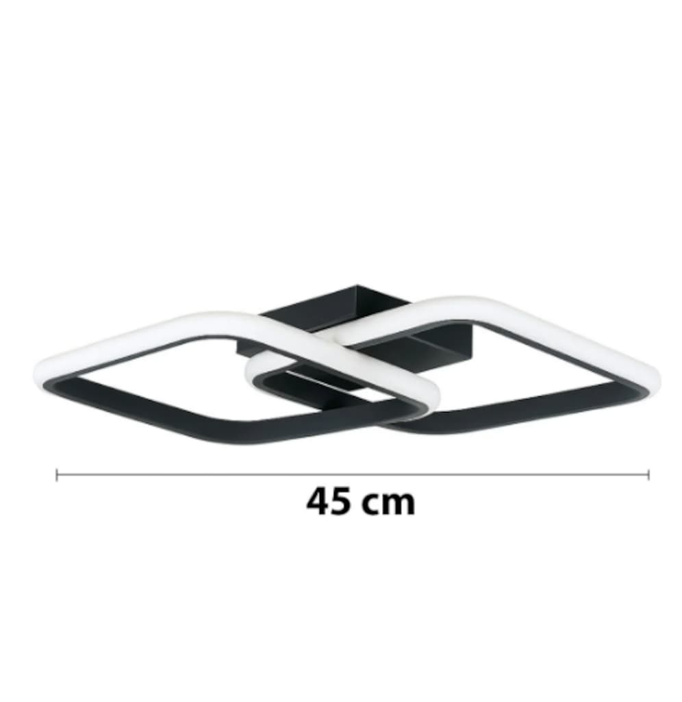 ANTRASİT LED IŞIK,LED AVİZE,LED 2Lİ AVİZE,AVİZE,LED IŞIK,2Lİ LED AVİZE - 2