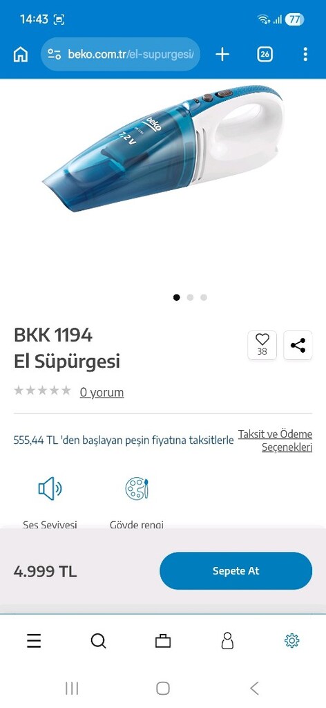 beko el süpürgesi - 6