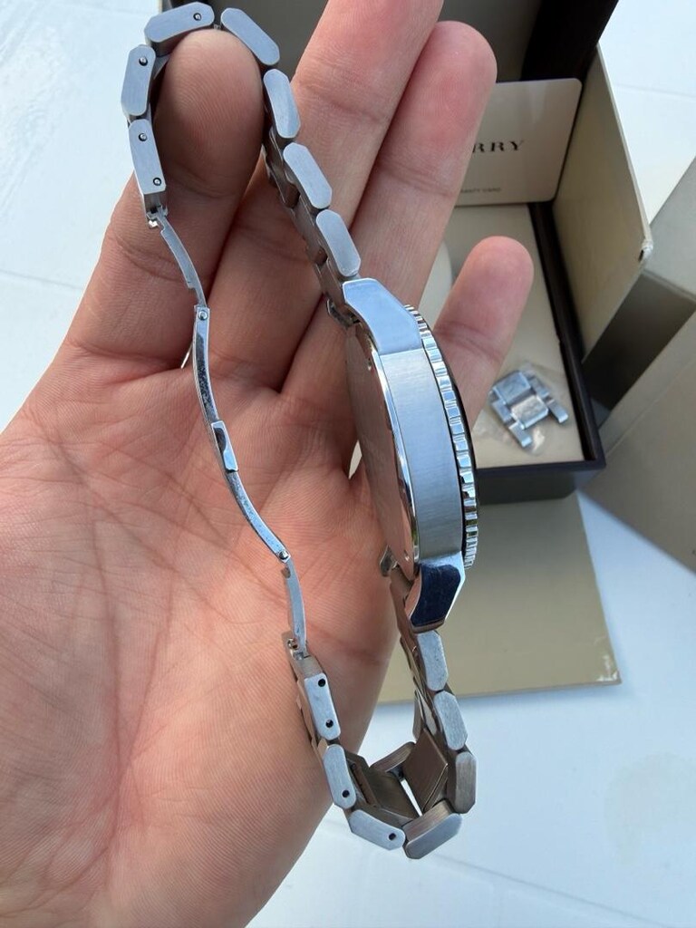 ORJİNAL BURBERRY SWİSS MADE ERKEK KOL SAATİ - 8