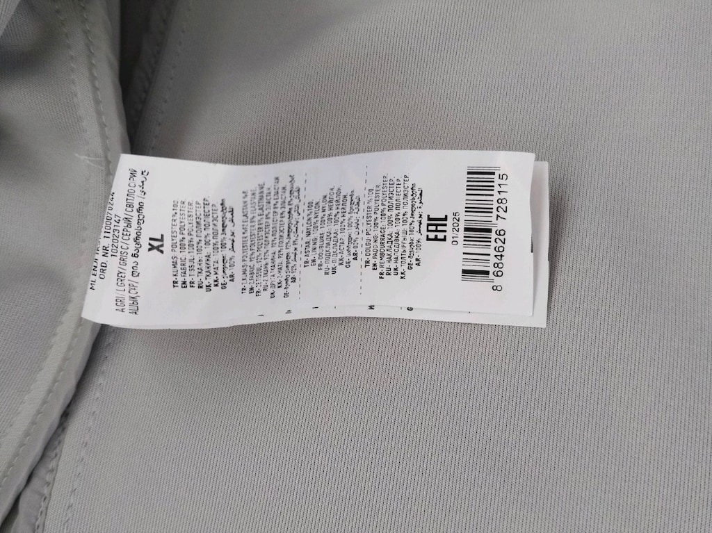 Yeni Lumberjack outdoor kapüşonlu mont XL - 14