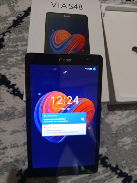 Casper Via s48 tablet 3/32gb Android 10 Hatasız