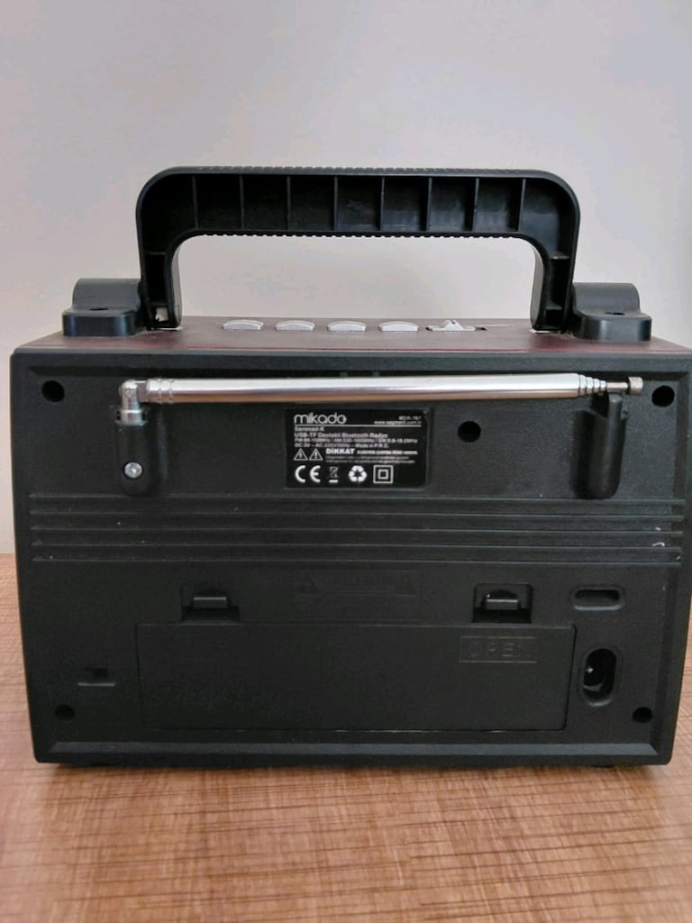 Mikado Serenad-K Nostaljik Bluetooth Radyo / MP3 Çalar (Temiz / Sorun) - 2