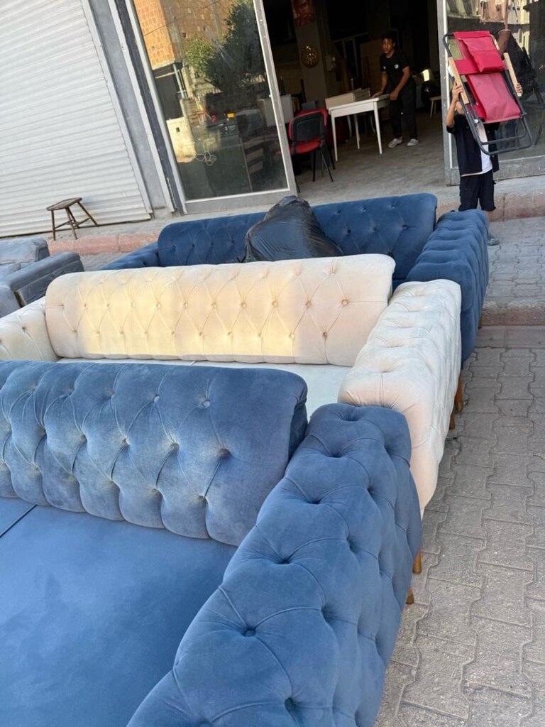 koltuk takımı 3adet 3lü mekanizmalı eve teslim - 9