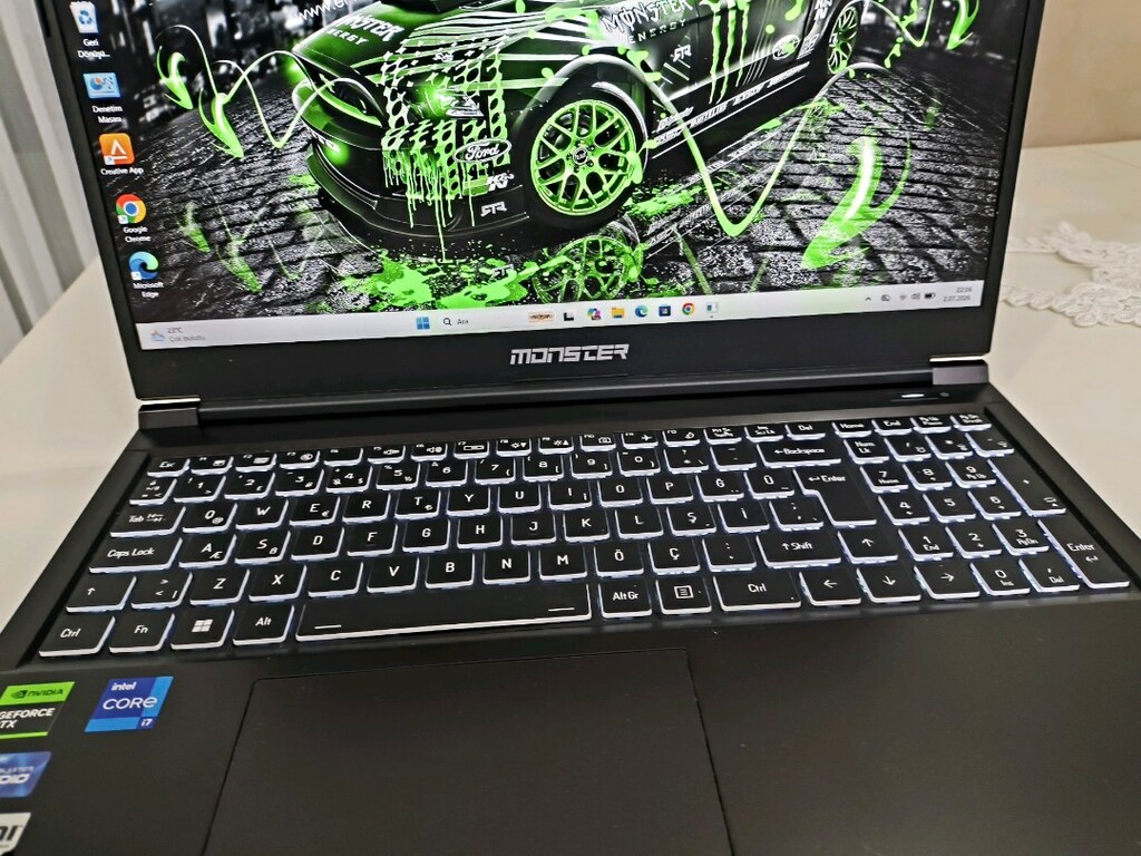 i7 12. Nesil Monster G@ming garantili oyun canavarı laptop - 5