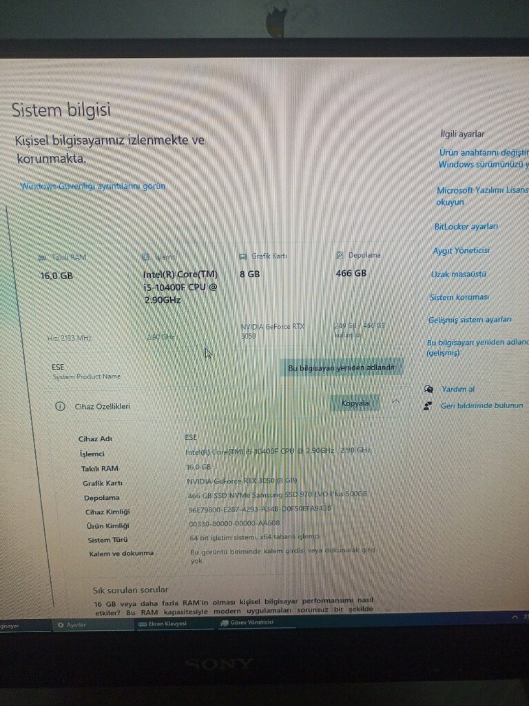 rtx 3050 lı akvaryum kasa - 5