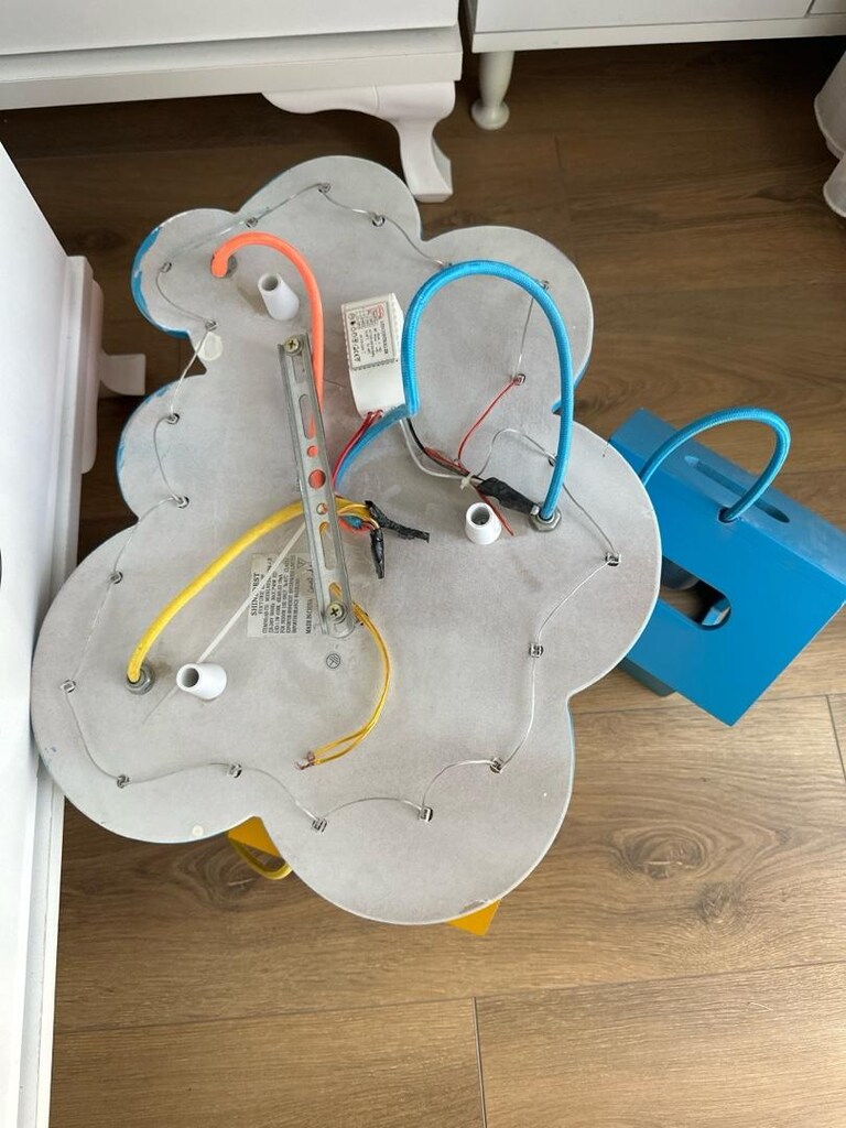 ahşap avize - 5