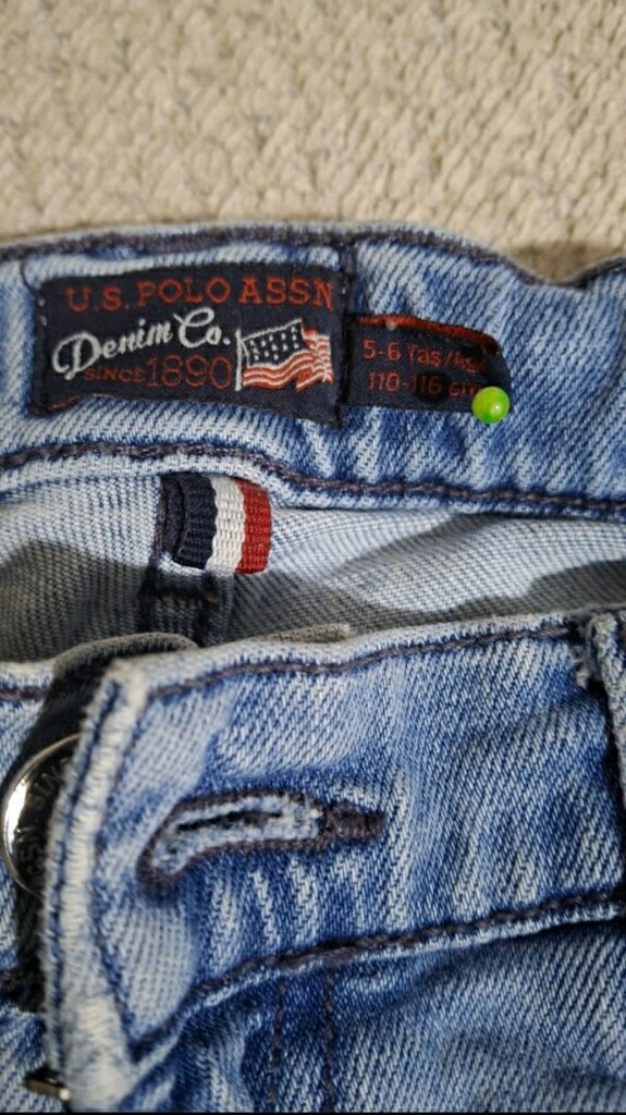 U.S. POLO ASSN. Erkek Çocuk Kot Pantolon - 3