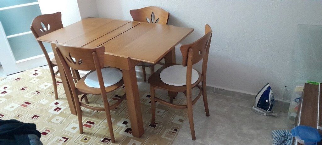 masa ve sandalye 90cm 120cm - 4
