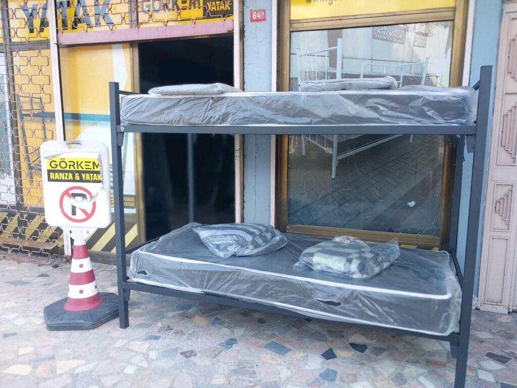 METAL PERSONEL RANZASI 2 YATAK FİYATA DAHILDIR ÜCRETSİZ TESLİMAT - 4