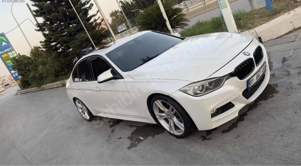 BMW 320 ied temiz bakımli aile aracı - 13