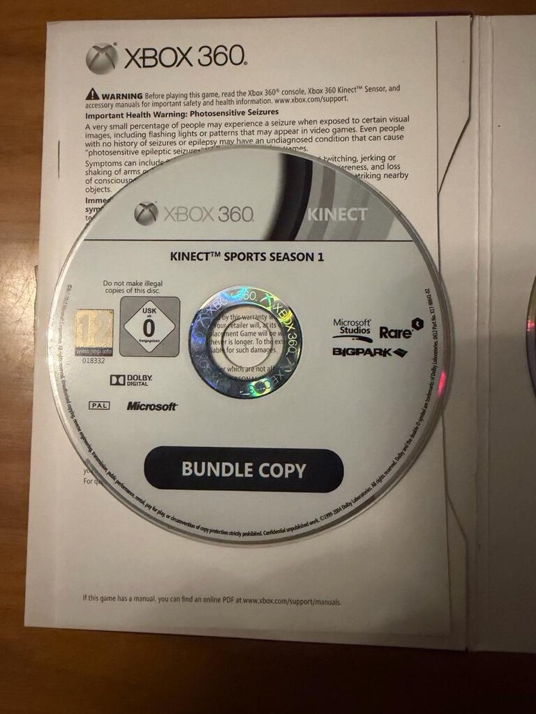 xbox 360 sports season 1 ve kinect adventures - 2