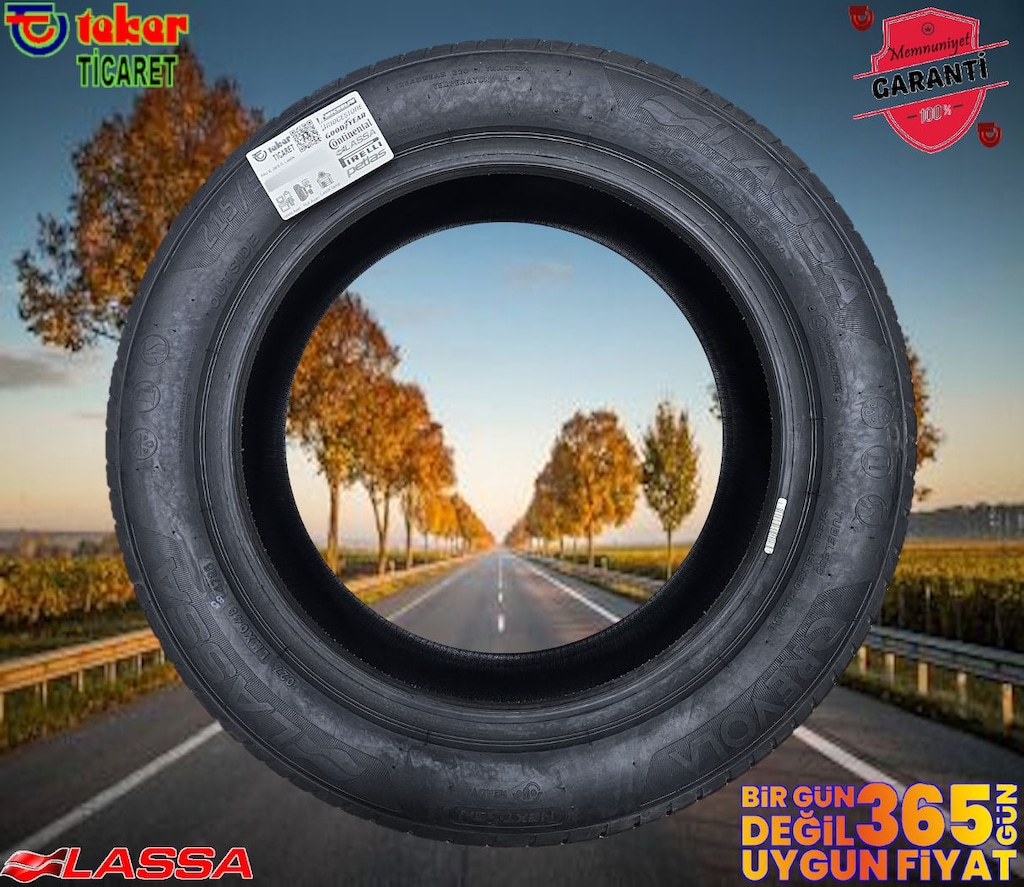 215 55 17 Lassa revola #mevsim Lastik# Teker Ticaret üt.2026 - 2