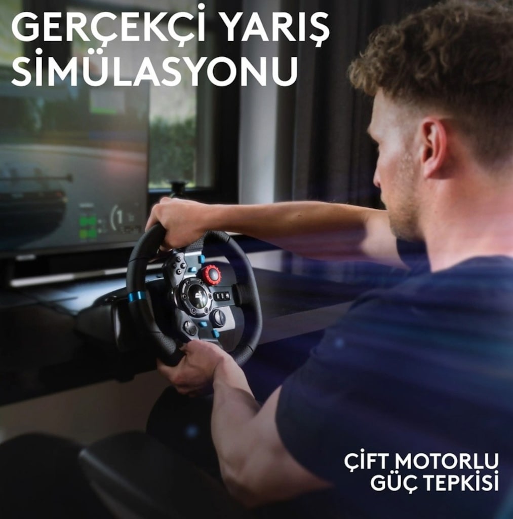 LOGITECH G G29 (Full set) Faturalı Garantili - 4