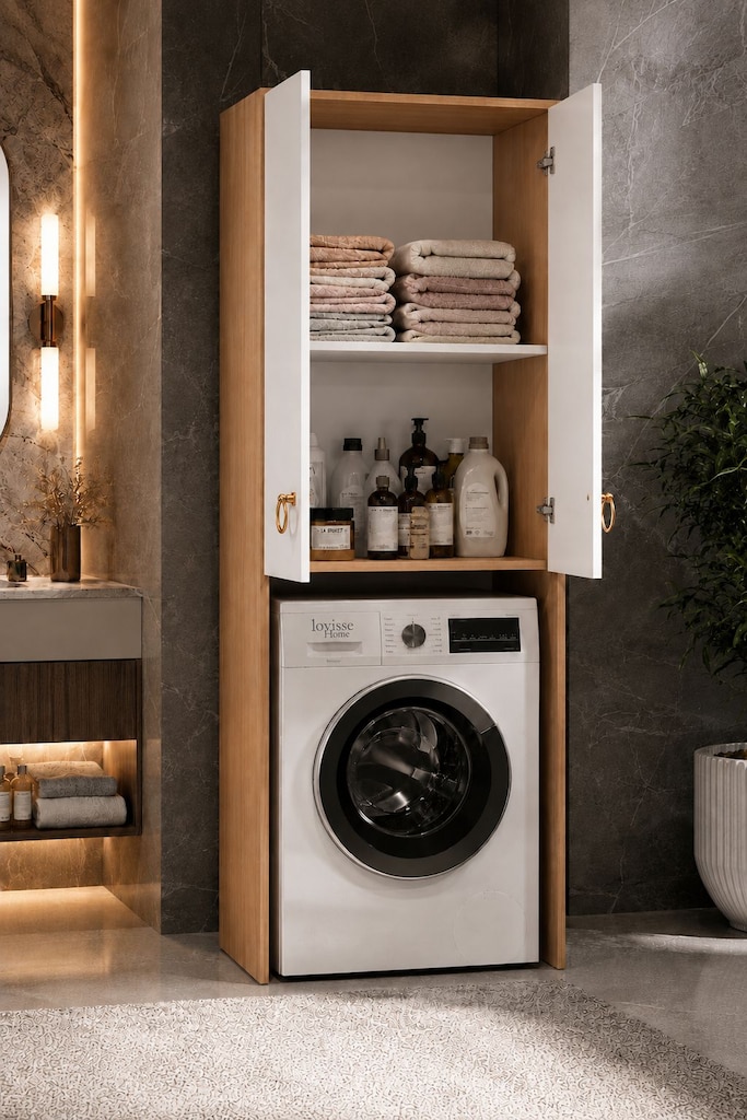 Çamaşır Makinası Dolabı, İmalattan Hemen Teslim - 2
