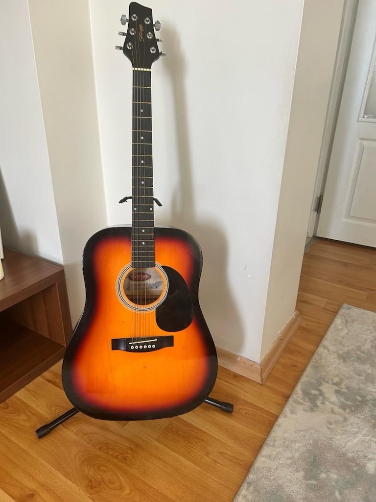 tertemiz stagg marka akustik gitar - 2