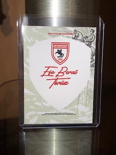 Efe Berat Törüz mythos samsunspor ıslak imzalı kart - 2