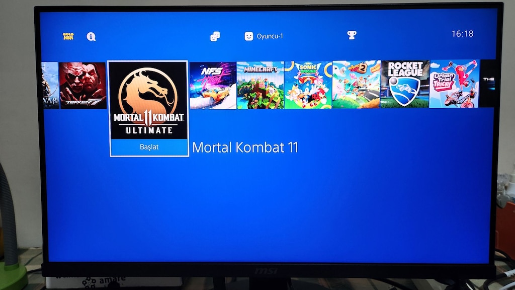 PS4 Pro 1 TB 4K, FC 27 Dahil 16 Oyunlu, Çift Orijinal Kollu - 12