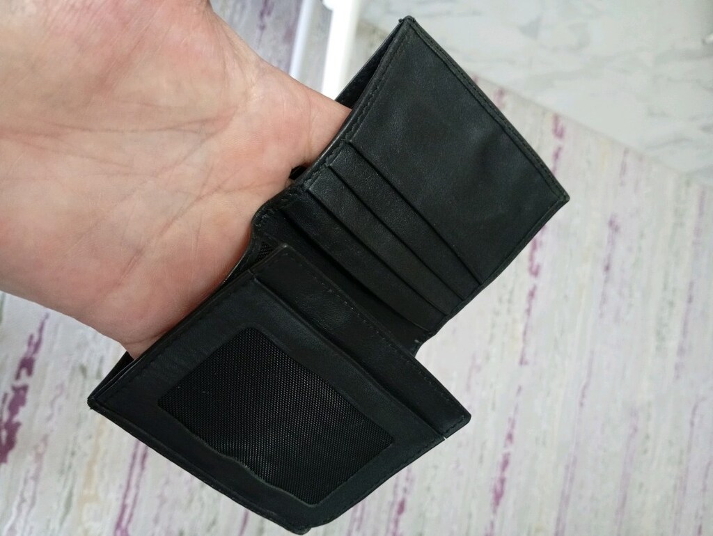 Genauine Leather YDS markalı, hakiki deri cüzdan. - 5