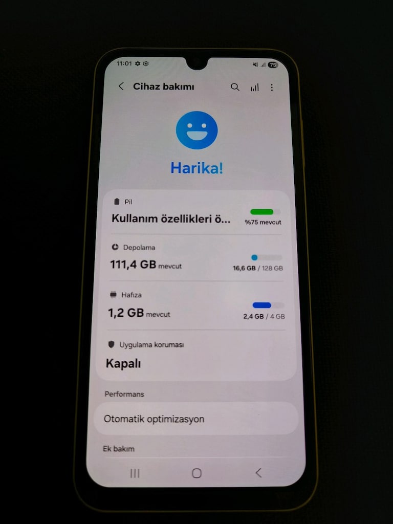 SAMSUNG GALAXY A15 128 GB YD NFC Lİ SORUNSUZ - 6