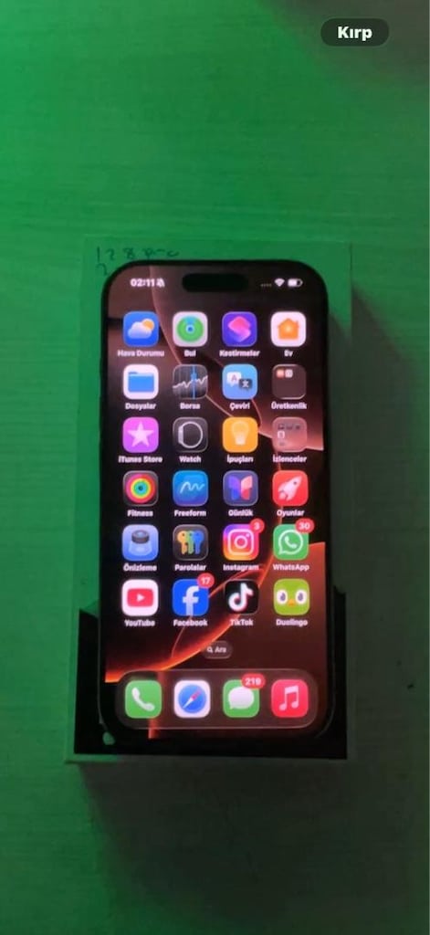 İPHONE 16PRO TERTEMİZ YD - 2