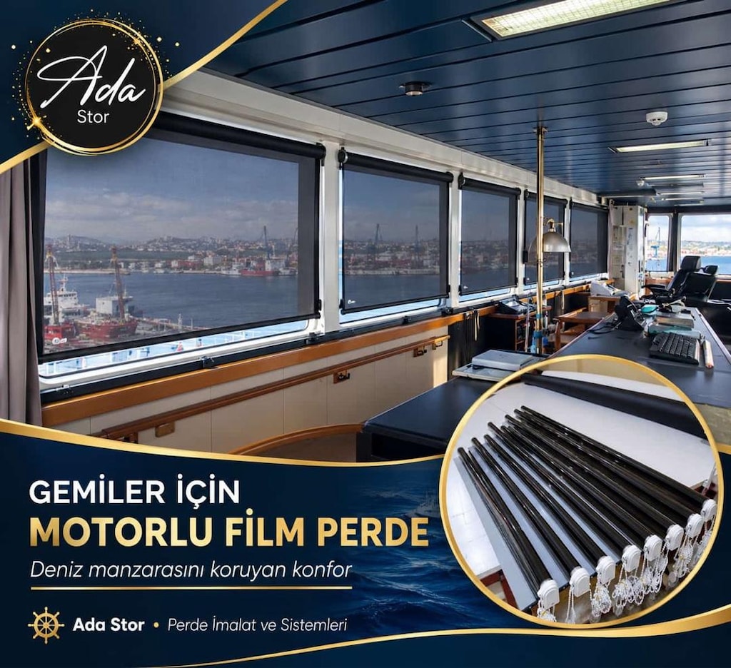 İMALATTAN GEMİ TEKNE HAVAALANI FİLM PERDESİ - 14