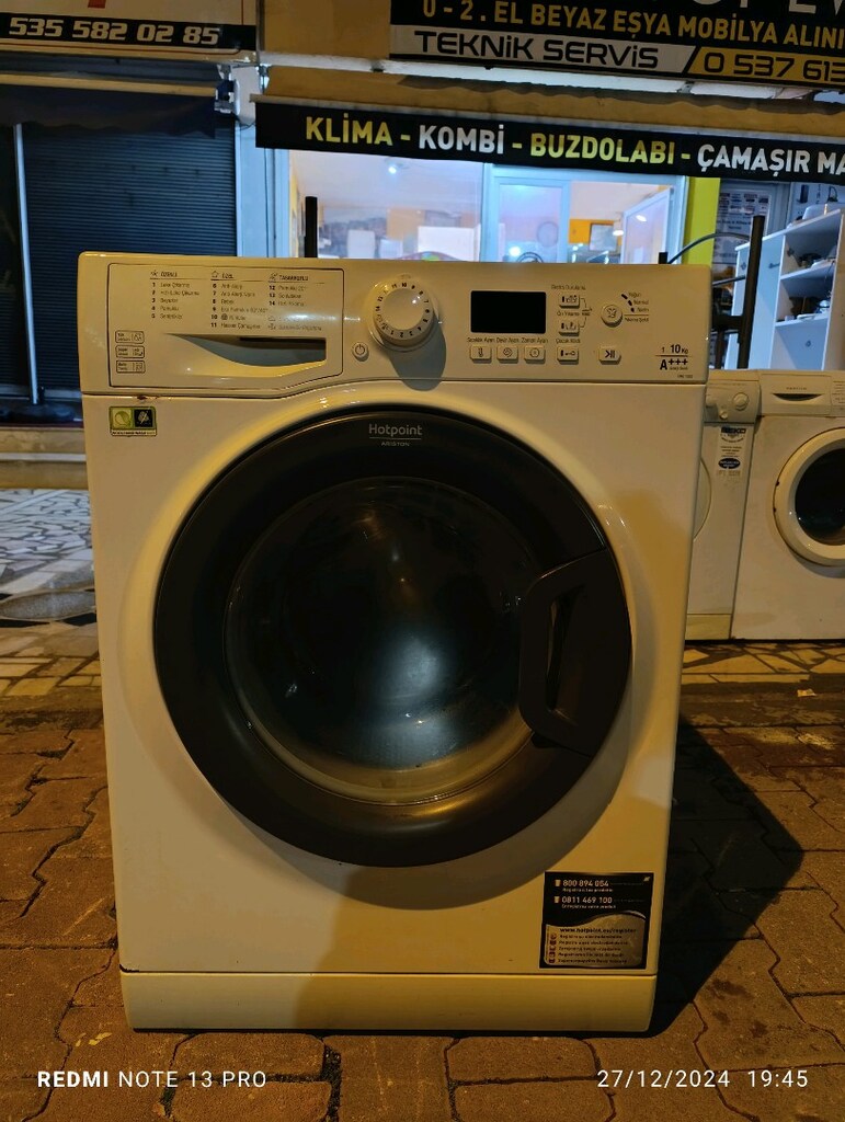 Ariston Hotpoint çamaşır Makinesi 9 KG - 5
