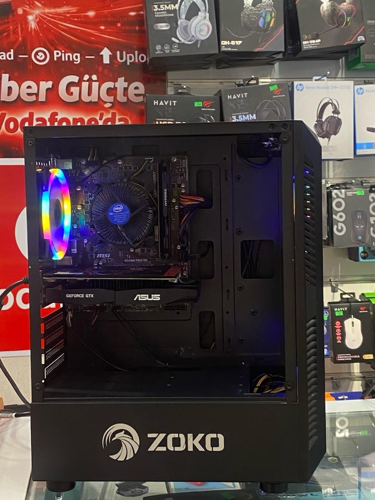 İ3-8100 | ASUS GTX 1050 Ti 4 GB | RGB OYUNCU BİLGİSAYARI! - 2