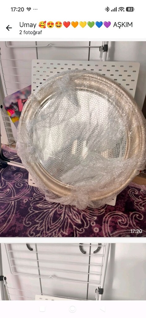 Ikea Songe yuvarlak ayna - 2